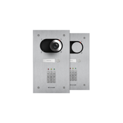 Comelit IX0101KP Switch RVS deurbelpaneel met 1 drukknop en codetableau