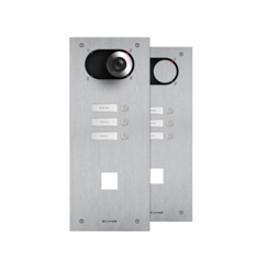 Comelit IX0103CO Switch RVS deurbelpaneel met 3 drukknoppen en Simplekey uitsparing