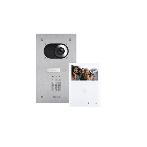 Comelit Comelit KVS2001KP Einzelschalter + Codeschloss MINI HF-Kit Simplebus-System