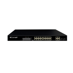 Comelit IPSWP22N01A Netzwerk-Switch mit 16 POE-, 4 Uplink- und 2 SFP-Ports