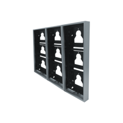 Comelit UT9179 ULTRA frame met opbouwbehuizing 9 modulen