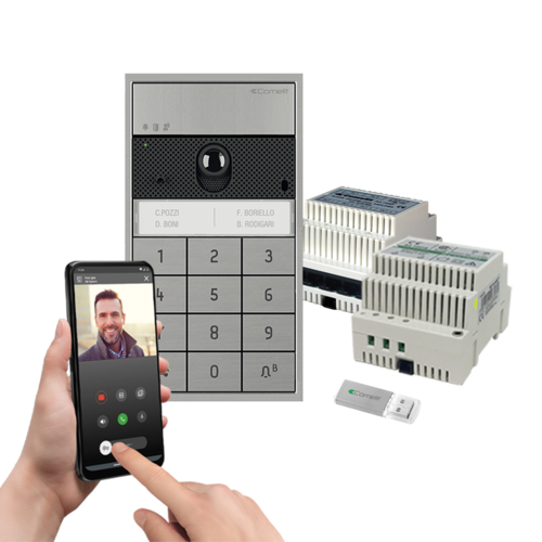 Comelit Comelit KVU8509 ULTRA opbouw VIP kit met Master gateway