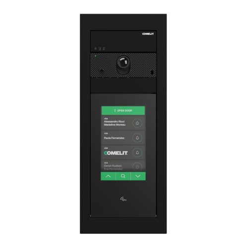 Comelit Comelit UT1090B ULTRA Komplett-Einbau-Touchpanel SB1, schwarz