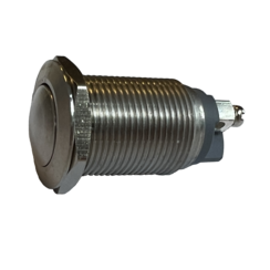 Comelit T16 RVS Beldrukker paneelmontage 16mm. Verpakking van 10 stuks