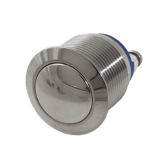 Comelit T39/10 10 stuks RVS waterdichte beldrukkers 19mm. glanzend.