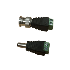 Comelit 406090 Anschlussset BNC und DC-Stecker für separate Kameras
