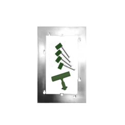 Comelit UT9333P Bevestigingsset voor inbouwen 3 modules ULTRA