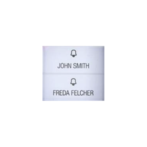 Comelit Comelit QA9210 Quadra-Set mit 2 Druckknöpfen