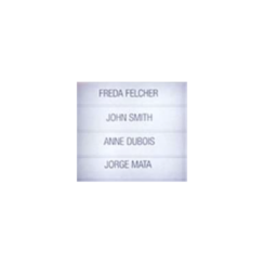 Comelit QA9211 Quadra set met 4 drukknoppen