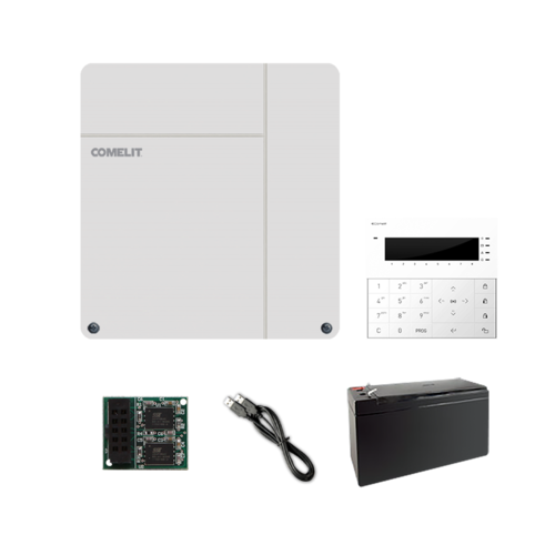 Comelit Comelit KSV3400NL Einbruchschutz-Set mit Alarmzentrale VEDO34 und VedoKPR-Panel