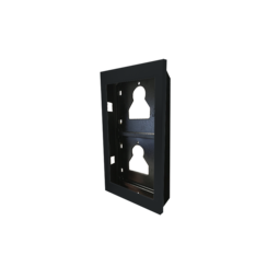 Comelit UT9162B ULTRA inbouw frame 2 modulen, zwart