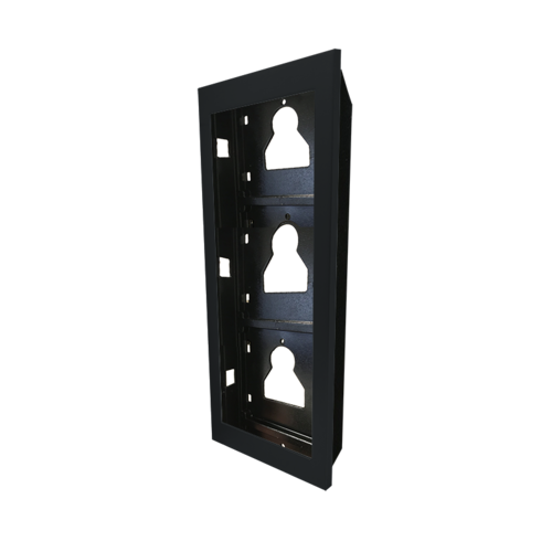 Comelit Comelit UT9163B ULTRA Einbaurahmen 3 Module, schwarz