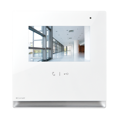 Comelit Comelit 6602W/A Freisprech-Farbmonitor Icona VIP-System Weiß