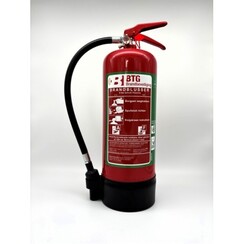 BTG Fire Safety FF6 Schaumlöscher Fluor (PFAS) frei 6 Liter.