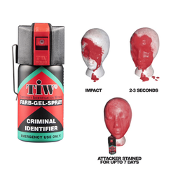 TW1000 FARB-GEL- SPRAY TIW Abschreck- und Markierungsspray - Rot