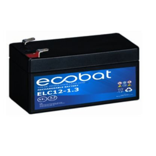 ecobat Ecobat ELC12-1.3 Light Cycle Batterie - 12V - 1,3Ah