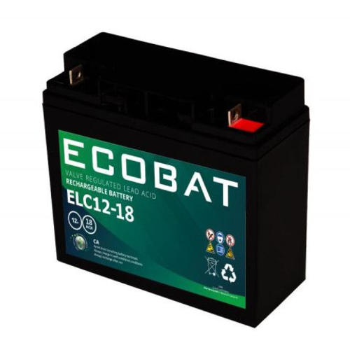 ecobat Ecobat ELC12-18 Light Cycle batterij - 12V - 18Ah