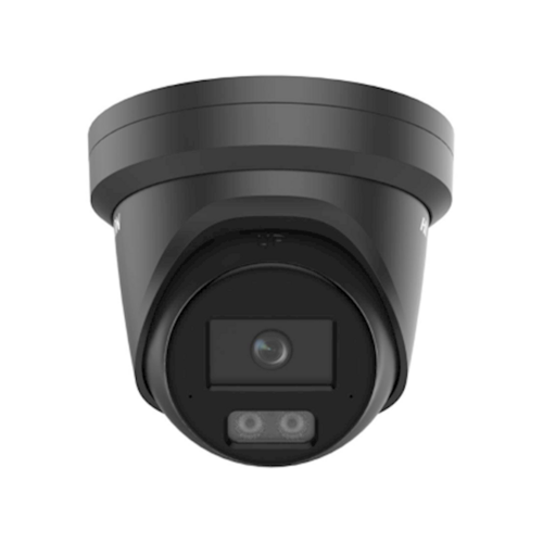 Hikvision Hikvision DS-2CD2347G3-LIS2UY/SL-BLACK Turret - 4 MP - 2.8 mm - G3 ColorVu / Audio