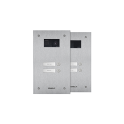 Comelit IX0102U SteelSwitch RVS deurbelpaneel met 2 drukknoppen