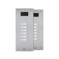 Comelit IX0106U SteelSwitch RVS deurbelpaneel met 6 drukknoppen
