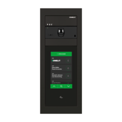Comelit UT8090B ULTRA compleet inbouw Touchpaneel VIP Zwart