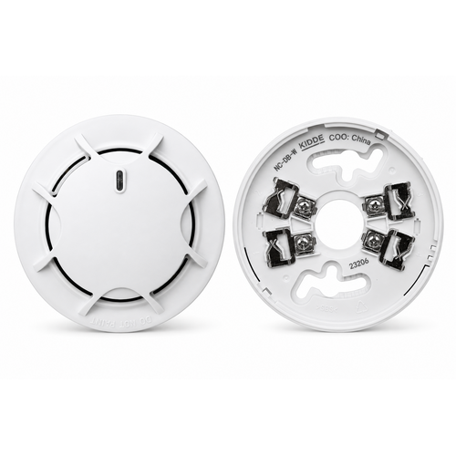 Aritech Aritech NC-DPO-W + NC-DB-W Konventionelles Rauchmelder-Set – Weiß