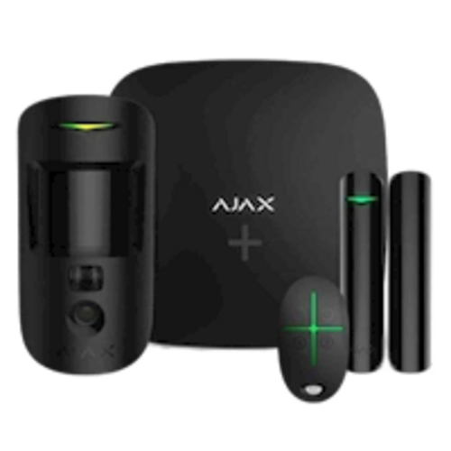 Ajax Systems Ajax AJ-STARTKITCAMPLUS/Z StarterKit Cam Plus HDR Schwarz