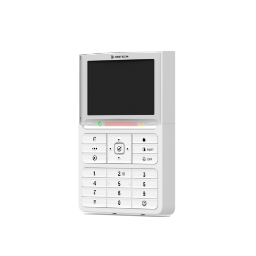 Aritech Aritech ATS1125 Everon Tastatur mit Mifare-Lesegerät – Weiß