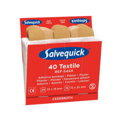 ATV-Sicherheit 600.TX.PDS.6444 Salvequick Nachfüllpackung elastisches Pflaster 6x40 Stück