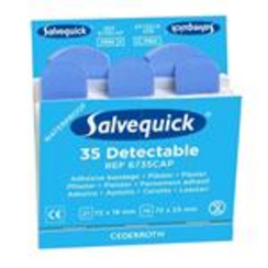 ATV-Sicherheitspflaster 600.PE.PDS.6735 Salvequick Nachfüllpackung, 6 x 35 Stück