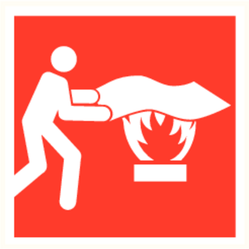ATV ATV-Sicherheits-Feuerschutzdecke PICTBLUSDEK PP 200x200mm