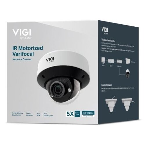 TP-link ViGi TP-Link ViGi INSIGHT S245ZI 4MP IR Motorized Varifocal Dome Network Camera