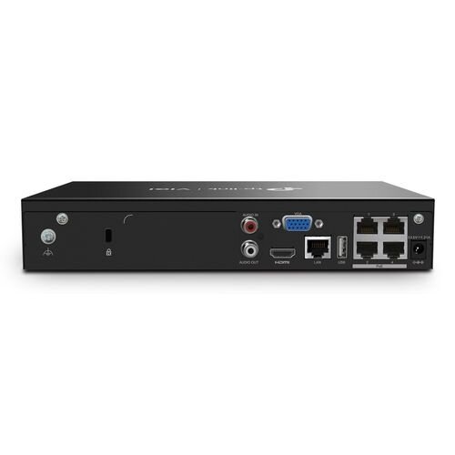 TP-link ViGi TP-Link ViGi NVR1004H-4P-2TB 4 Channel PoE+ 53W Network Video Recorder 2TB HDD included