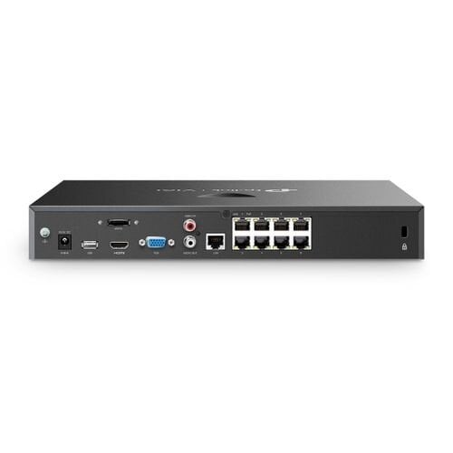 TP-link ViGi TP-Link ViGi NVR2008H-8MP 8 Channel PoE+ 93W Network Video Recorder