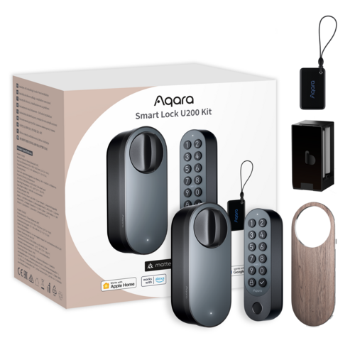 Aqara Aqara AD040EUB02 Smart Lock U200 Kit - Black