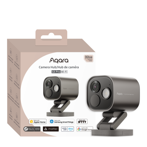 Aqara Aqara AC027GLG02 Camera Hub G5 Pro Wi-Fi - Grau