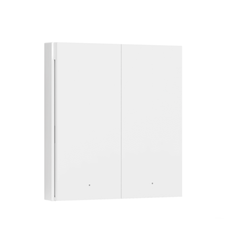Aqara Aqara AR009GLW02 Wireless Remote Switch H1 (Double Rocker) - White