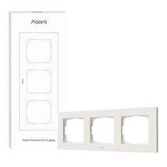 Aqara AX050EUW02 Switch Frame H2 EU 3-gang - White