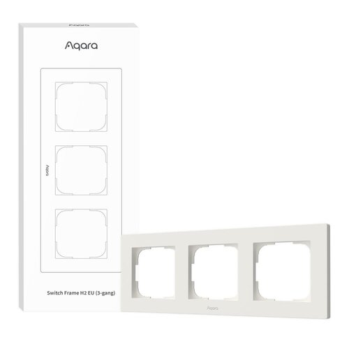 Aqara Aqara AX050EUW02 Switch Frame H2 EU 3-gang - White