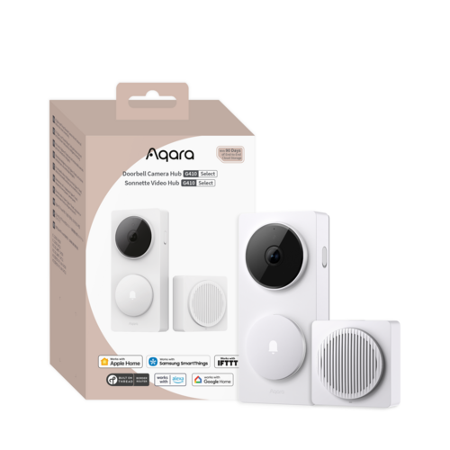 Aqara Aqara AC029GLW01 Türklingel-Kamera-Hub G410 Select – Weiß