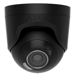 Ajax 126264 Turret-Kamera mit Hybridlicht – 8 MP – 2,8 mm – Schwarz