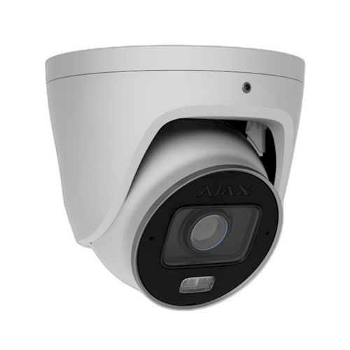 Ajax Systems Ajax 126281 Turret-Kamera, Hybridlicht, Variofokal – 5 MP – Weiß