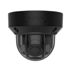 Ajax 126286 Dome-Kamera mit Hybridlicht und Varioobjektiv – 8 MP – Schwarz