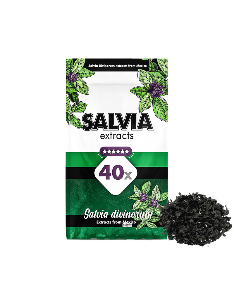 Salvia Divinorum - 40x extract - 0,5 gram