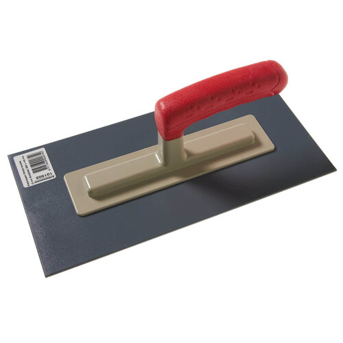 Plasticspaan 280x140mm, 3mm, Rode greep, Harde zool