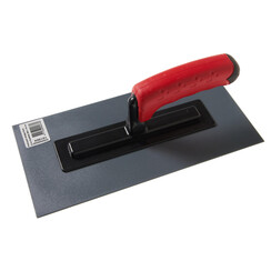 Plasticspaan 280x140mm, 2mm, Goldgrip rood