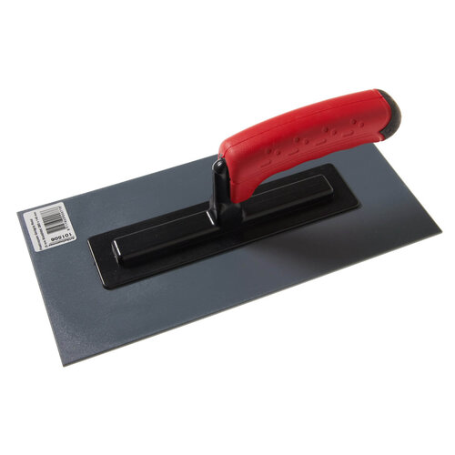 Plasticspaan 280x140mm, 3mm, Goldgrip rood