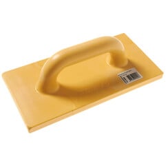 Schuurbord 280x140mm, PU Geel zacht