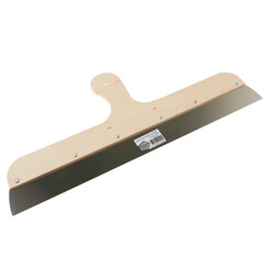 Spackmes 50cm, Laag model, RVS, Houtgreep, 0,4mm