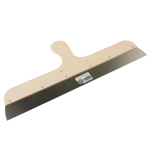 Spackmes 50cm, Laag model, RVS, Houtgreep, 0,4mm